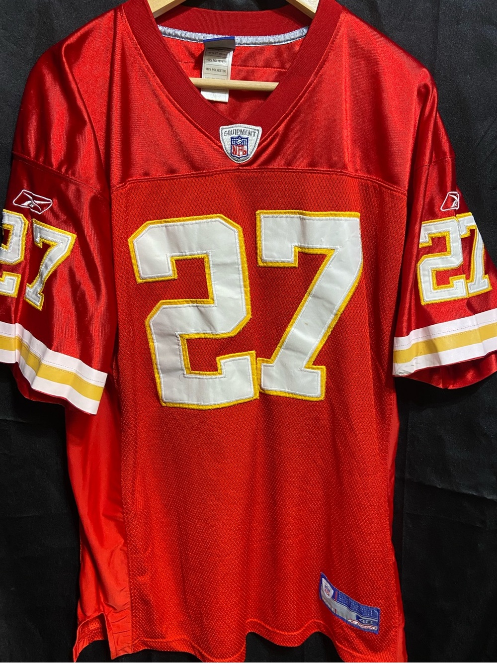 Vintage Kansas City Chiefs Larry Johnson Football Jersey